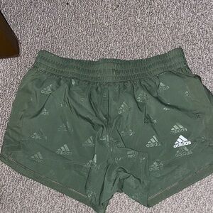 Adidas Women's Olive Athletic Shorts